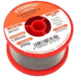 TIN 250/1.0MM-STANNOL(GERMANY)